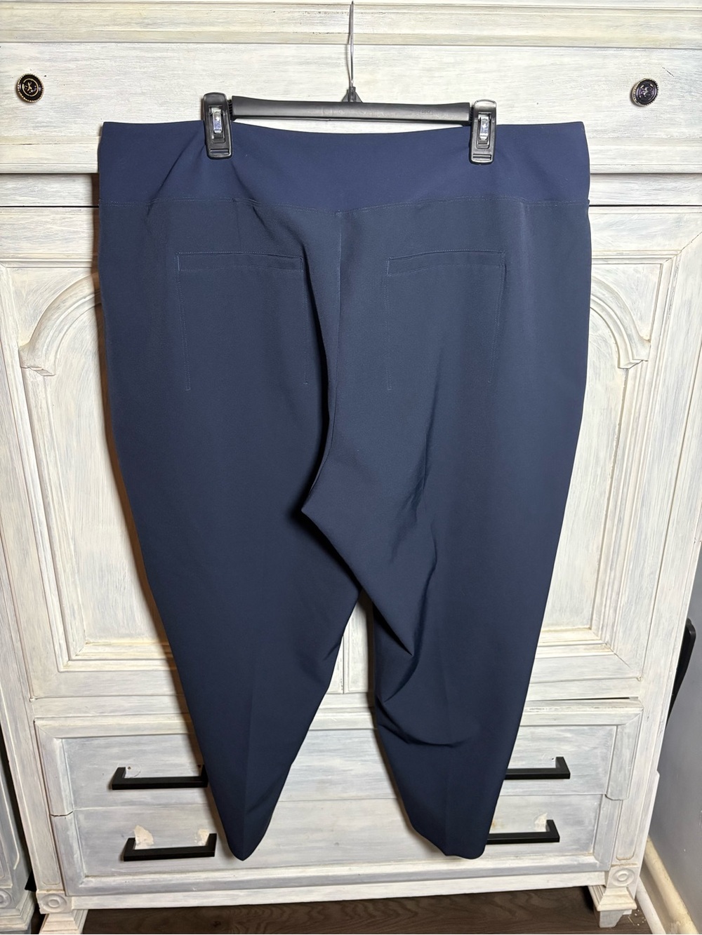 Athleta Navy Endless High Rise Pant Stretch Travel Comfort Athleisure Flattering - Picture 10 of 12